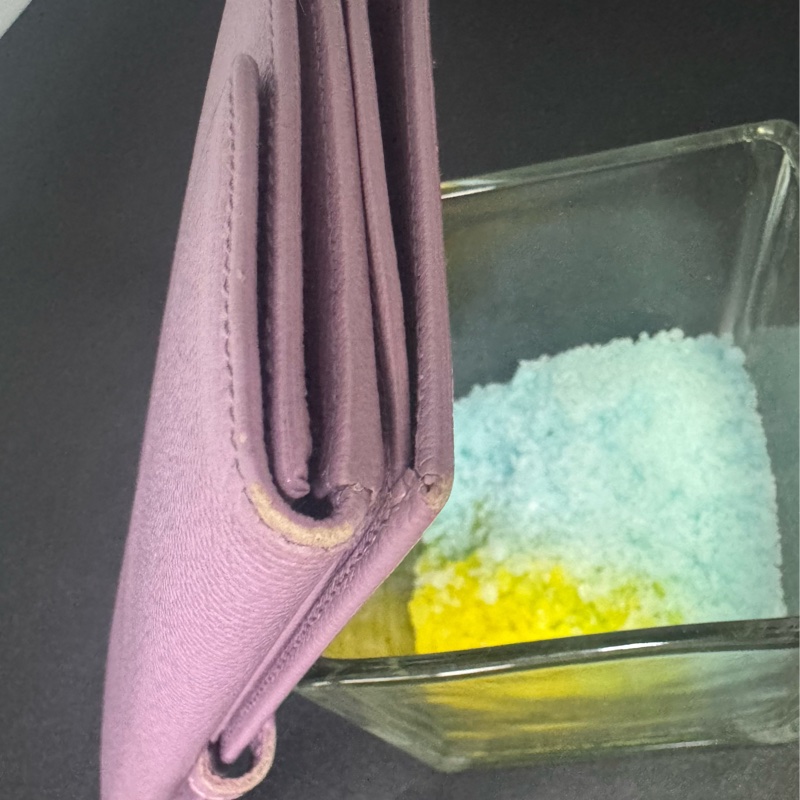 Chanel 香奈兒夢幻紫長夾-15