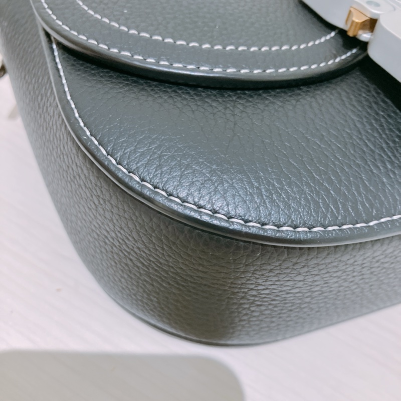 MS0452 CHRISTIAN DIOR 迪奧迷你馬安鎖頭肩帶包包SADDLE MESSENGER MINI GRAINED CALFSKIN-5