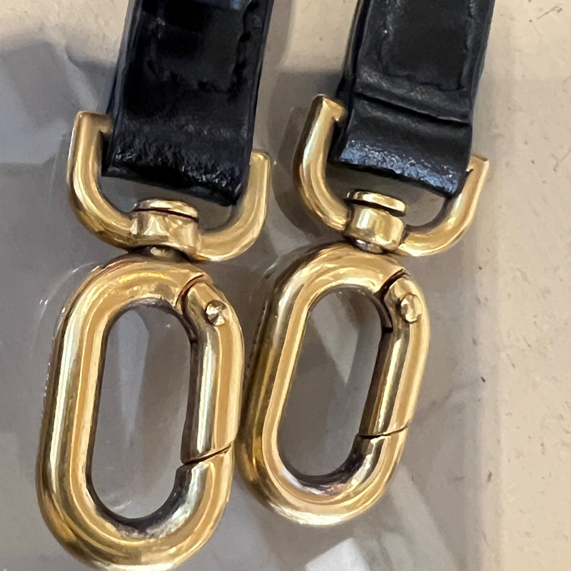 Balenciaga 黑牛皮Hourglass金釦手提肩斜背包-16