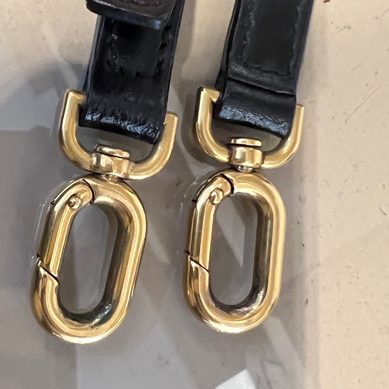 Balenciaga 黑牛皮Hourglass金釦手提肩斜背包-17