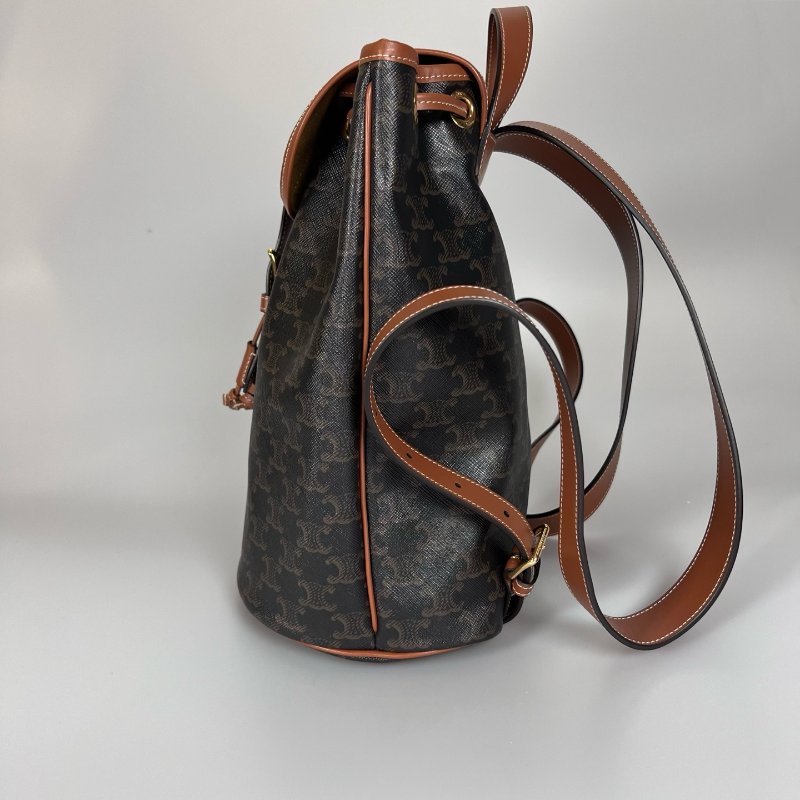 CELINE 老花後背包 大款-2