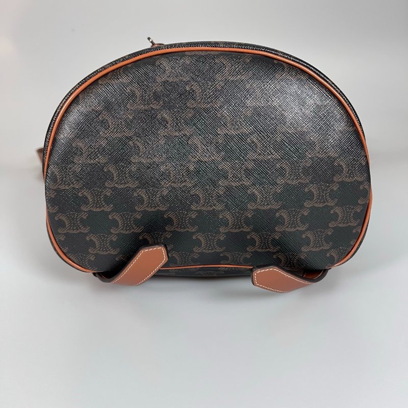 CELINE 老花後背包 大款-5