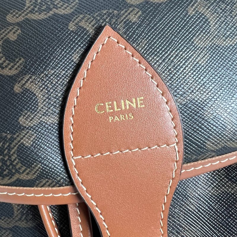 CELINE 老花後背包 大款-9