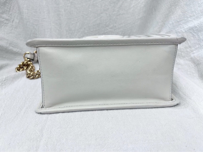 Fendi金鍊透明果凍斜/肩背包-4