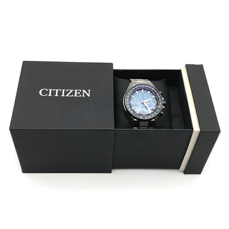 CITIZEN x STAR WARS Attesa 手錶 CC4005-63L 灰/藍 Citizen 星際大戰-8