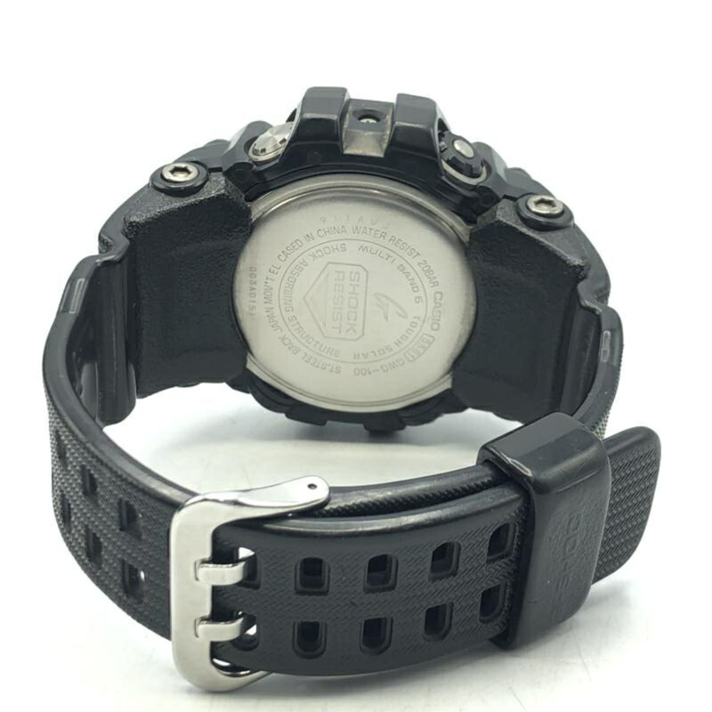 卡西歐 G-SHOCK 手錶 GWG-100-1AJF 電波太陽能黑色 G-Shock-4