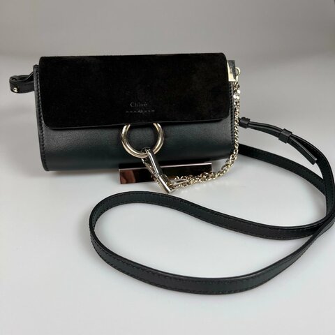 CHLOE 黑FAYE 金鍊包