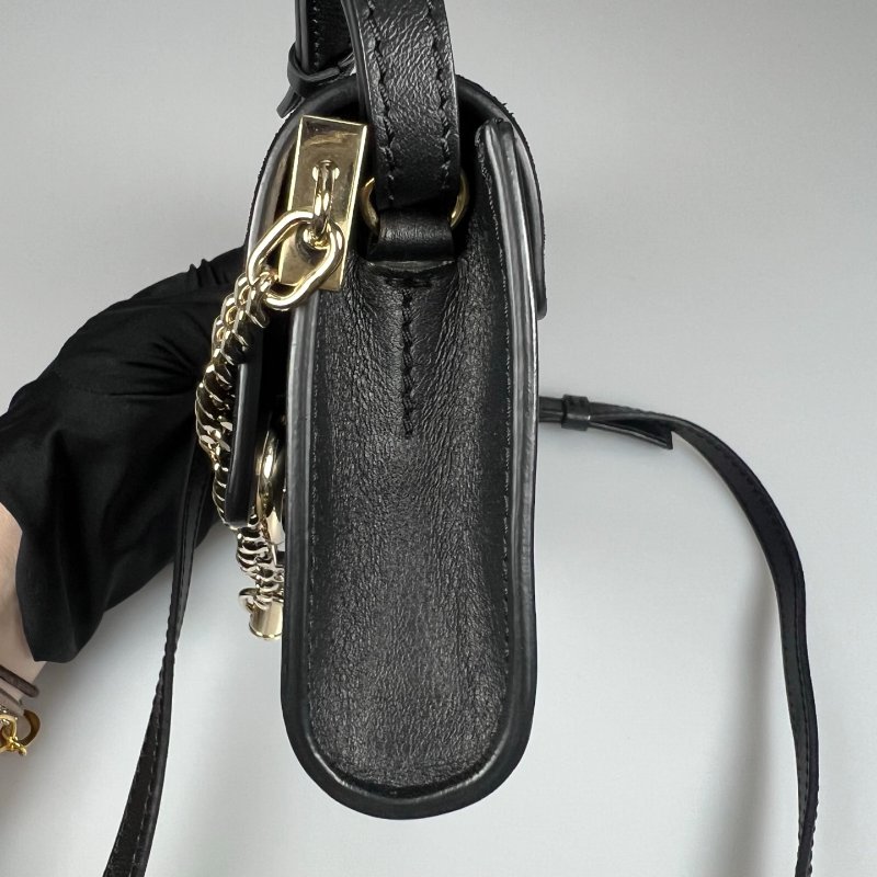 CHLOE 黑FAYE 金鍊包-3