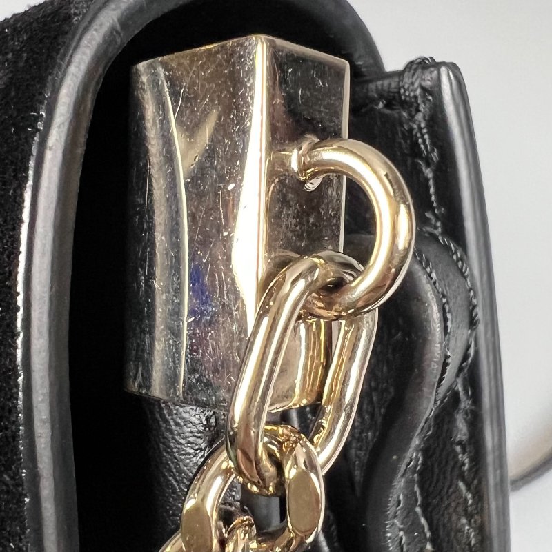 CHLOE 黑FAYE 金鍊包-8