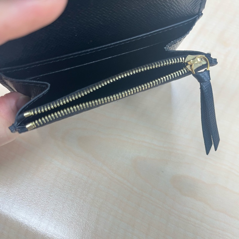 路易威登 LOUIS VUITTON Rosalie 零錢包 M82333 晶片款 原花雙色短夾 原廠盒子/防塵袋-11