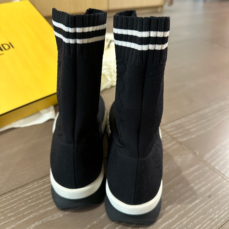 Fendi襪套靴-1