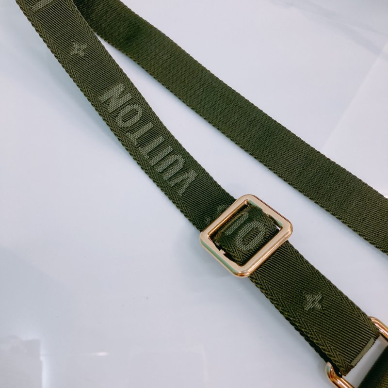 MS0425 Louis Vuitton 路易威登 費莉榭 可拆卸 小錢包 寬肩帶 斜背 經典老花 綠色 Felicie Strap & Go Mini Canvas Monogram And Green x GHW-15