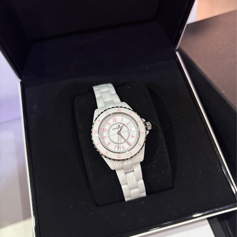 全球限量1200香奈兒J12 -櫻花粉2021/ChanelJ12 WHiTEWATCHES-0