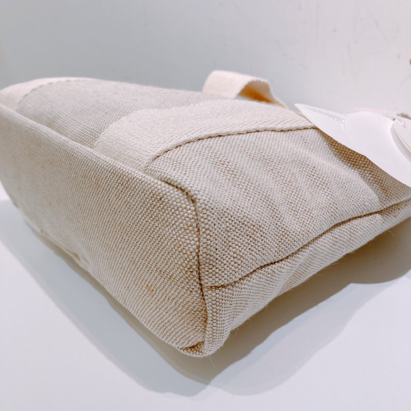 TW4618 Chloe 寇兒 帆布包 手提單肩包 帆布皮革 米棕色 新款 Top Hand With Chain Bag Canvas Beige-6