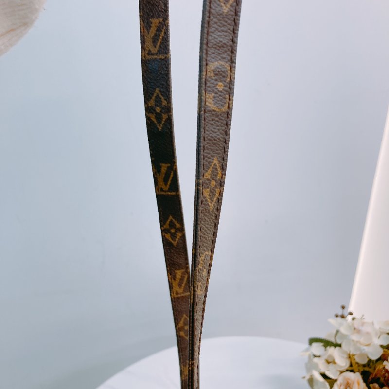 MS0426	Louis Vuitton 路易威登 直身 帆布 經典老花紋 金扣 斜背  Danube Crossbody Canvas Monogram x GHW-15