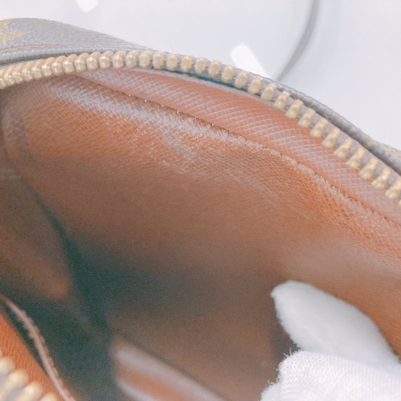 MS0426	Louis Vuitton 路易威登 直身 帆布 經典老花紋 金扣 斜背  Danube Crossbody Canvas Monogram x GHW-18