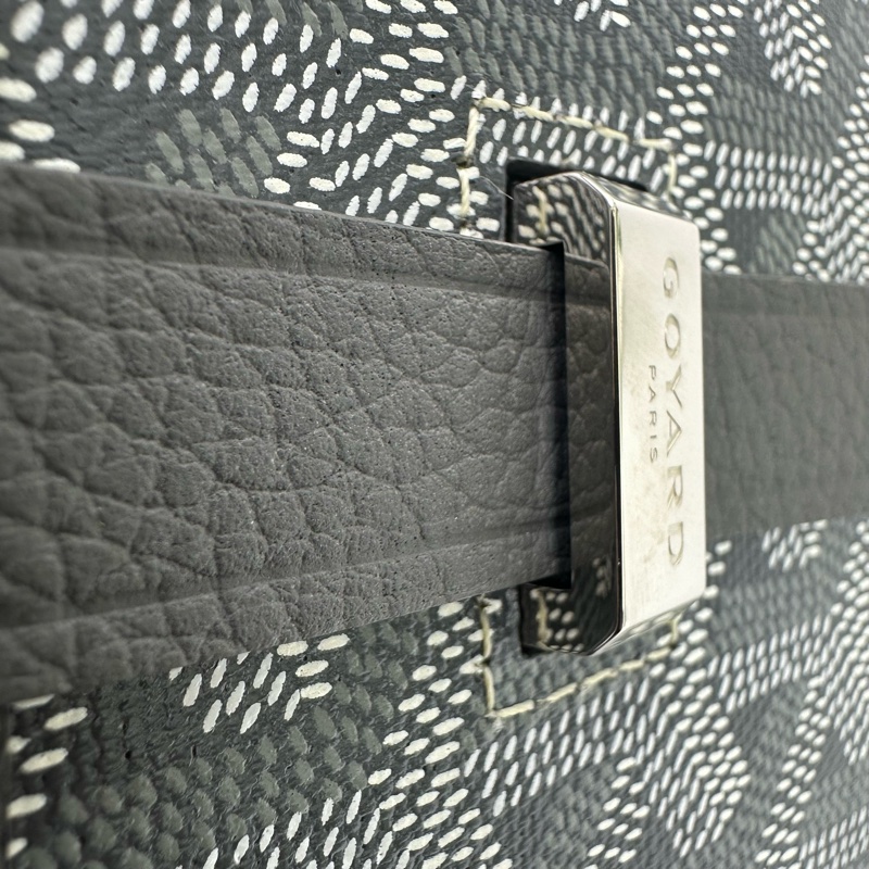 GOYARD Belvédère 灰色郵差包 MM Size 2025年全套有單-12