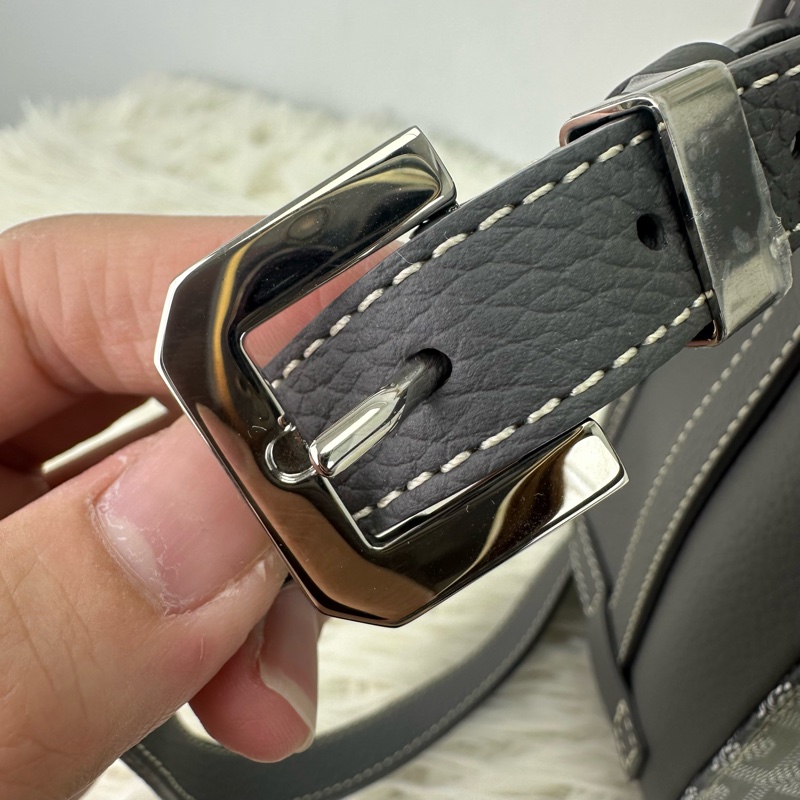 GOYARD Belvédère 灰色郵差包 MM Size 2025年全套有單-13