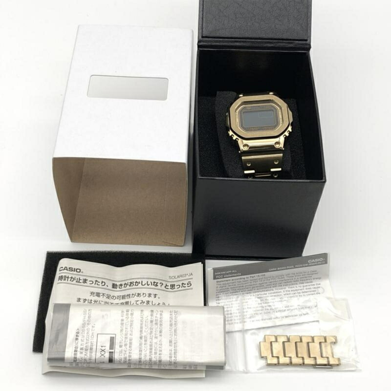 卡西歐 G-SHOCK GMW-B5000GD 金錶-7