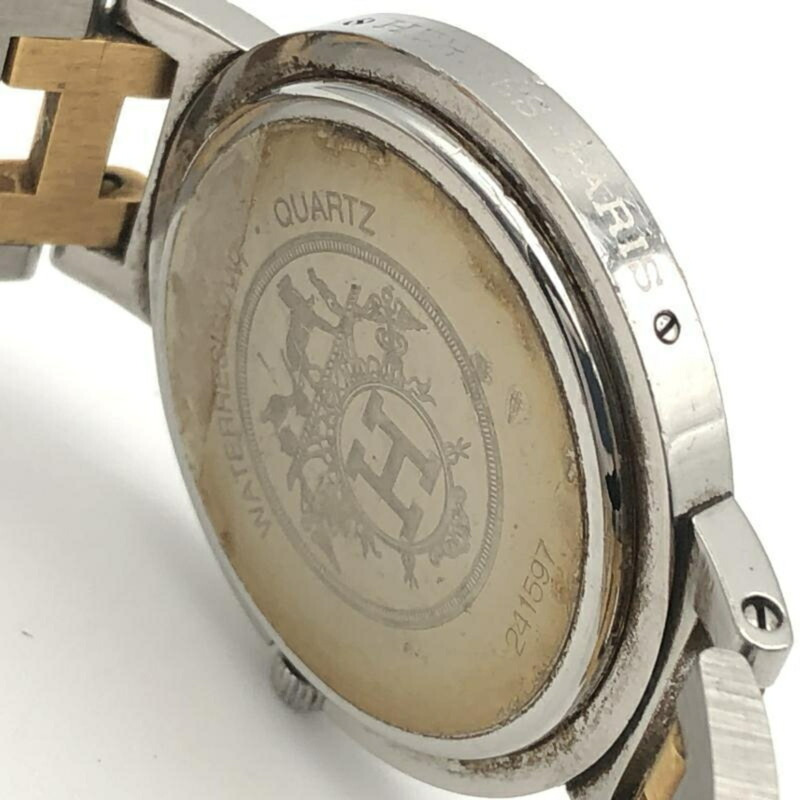 愛馬仕 Clipper 腕錶，銀色/金色-2