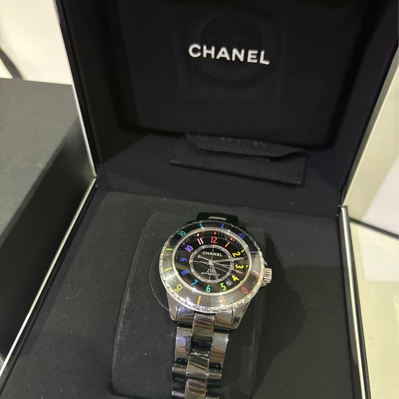 限量香奈兒J12 彩虹 2021 陶瓷錶 Chanel J12 Electro limited edition-5
