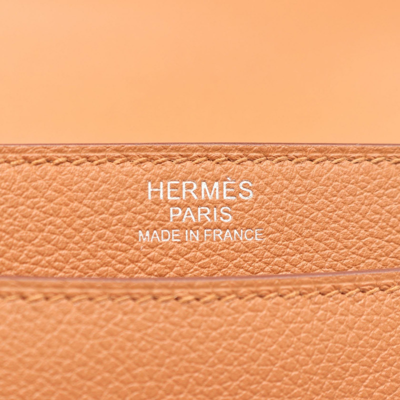 愛馬仕 Sac Herms 2002 肩包 H075133CC37 Evercolor 皮革 棕色 二手-3