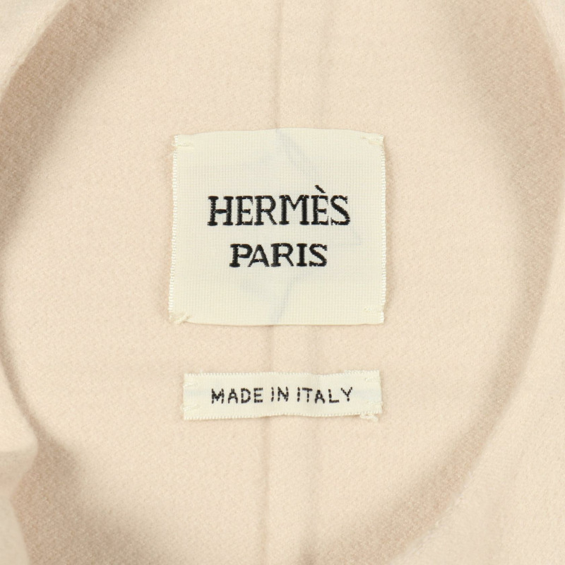 愛馬仕 Serie 連結背心 其他外套 羊絨粉紅 二手 女士-2