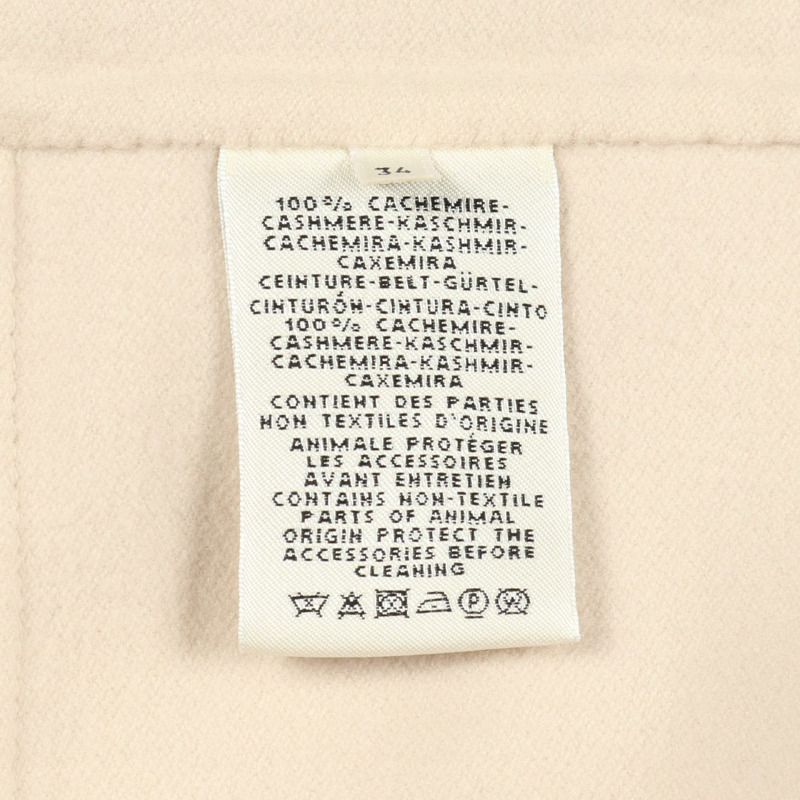 愛馬仕 Serie 連結背心 其他外套 羊絨粉紅 二手 女士-3