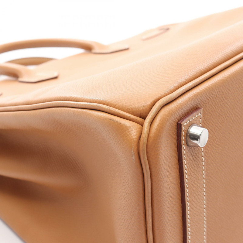 愛馬仕 Haut a courroies 32 手提包 K Epsom Natural 二手女士 SHW-8