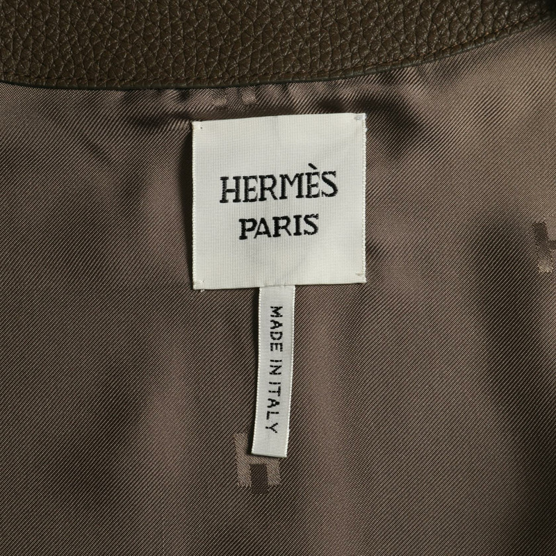 愛馬仕 Crude Cell 系列扣款最佳 2H1129D0 鹿皮灰色二手女款-2