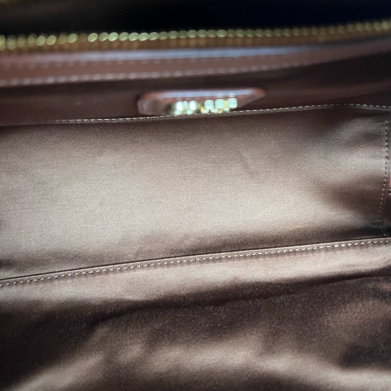 MIUMIU 5BB172 干邑色皮Beau 革手挽袋包-5