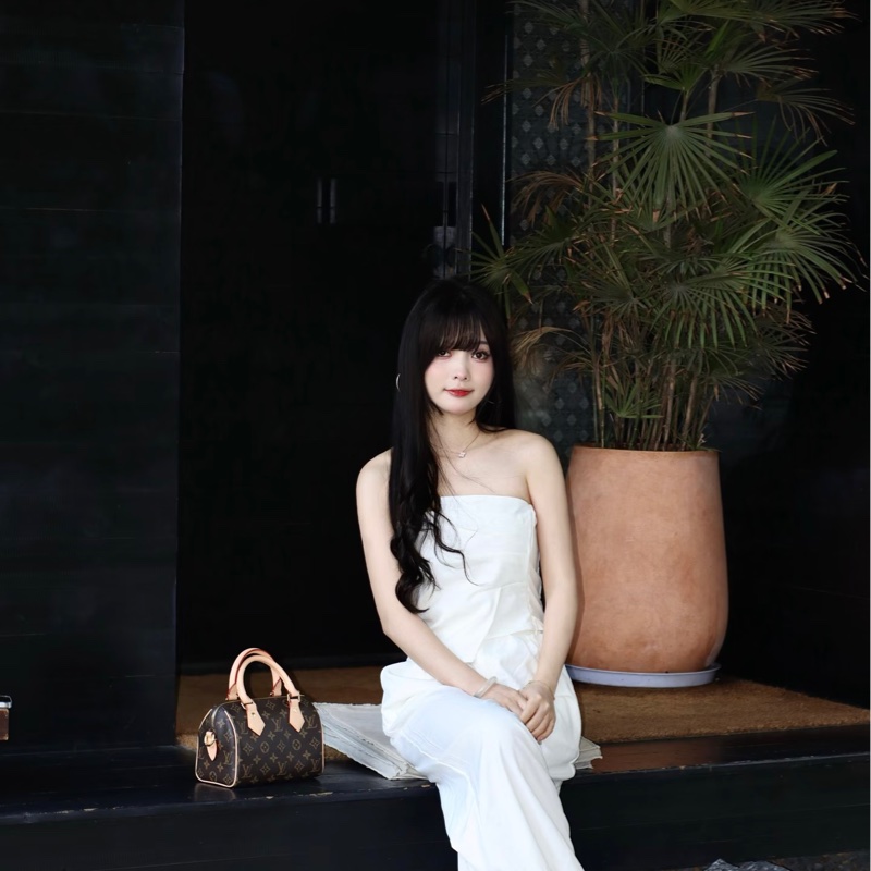 💗香緹國際精品💗 729 LV Speedy20 黑肩帶-1