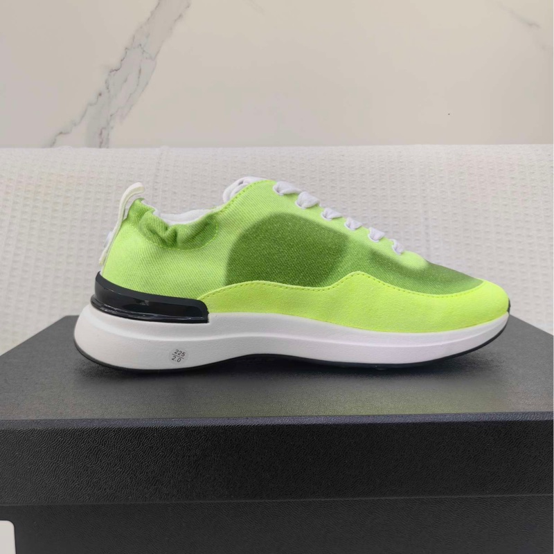 CHANEL香奈兒黃色運動鞋，女士牛仔休閒鞋，35.5碼 全新-6