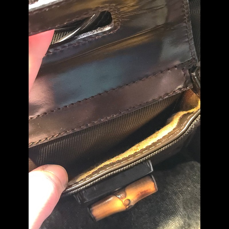 GUCCI 竹節迷你後背包-18