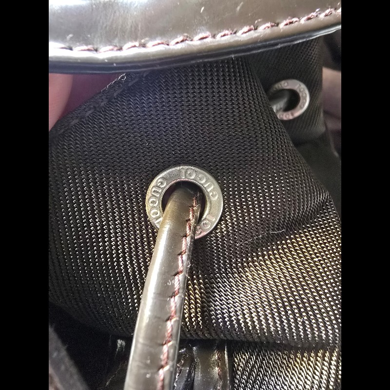 GUCCI 竹節迷你後背包-21