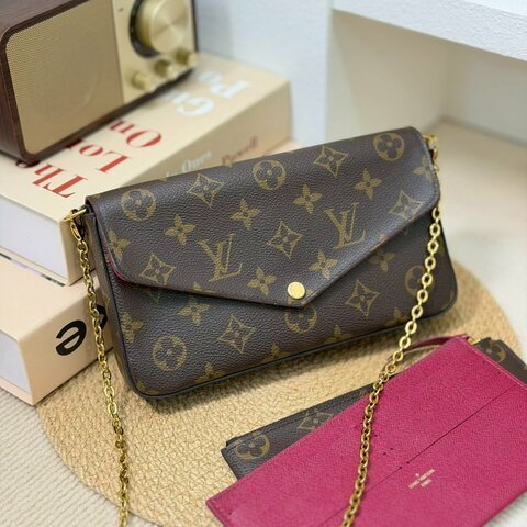 🏷LV 路易威登．Félicie Pochette 三合一 woc M81896