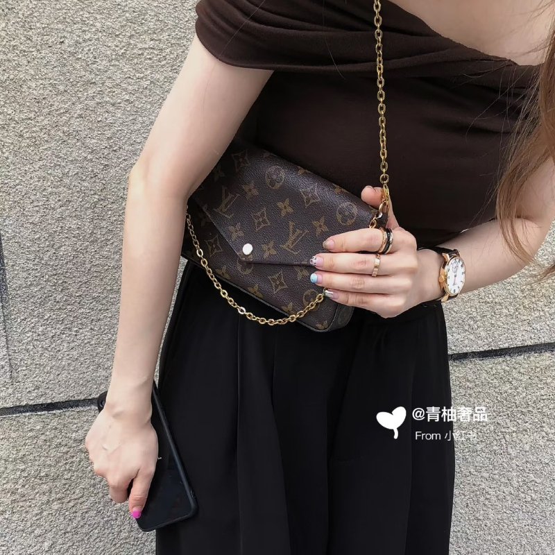 🏷LV 路易威登．Félicie Pochette 三合一 woc M81896-31