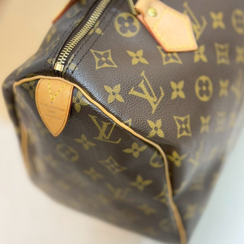 🏷LV 路易威登．Speedy30 老花波士頓 M41526/客人寄賣-10