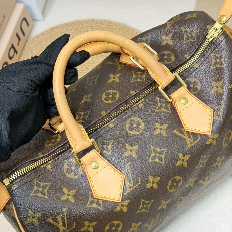 🏷LV 路易威登．Speedy30 老花波士頓 M41526/客人寄賣-14