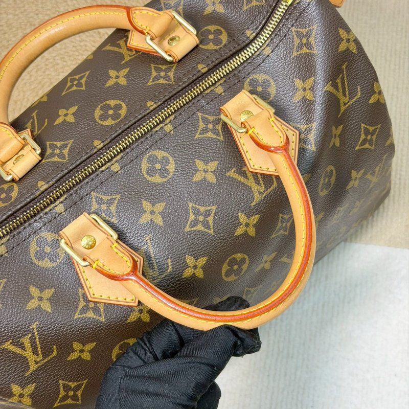 🏷LV 路易威登．Speedy30 老花波士頓 M41526/客人寄賣-15