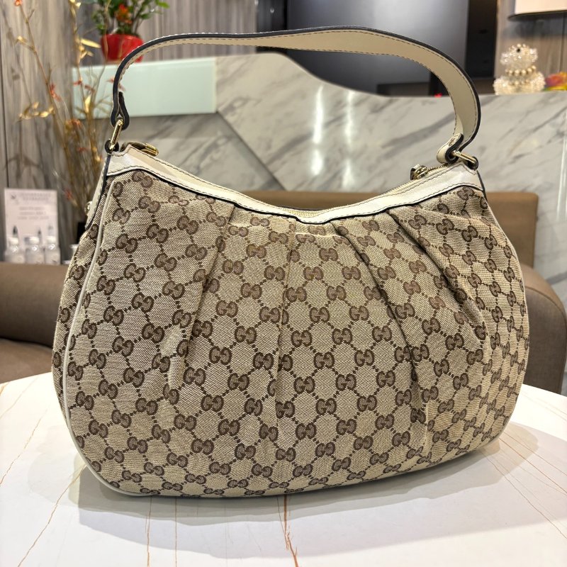 *SHIHNA名牌精品* GUCCI Sukey GG 緹花帆布HOBO-3