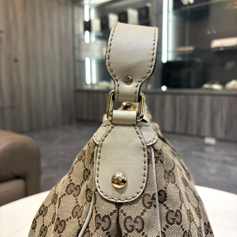 *SHIHNA名牌精品* GUCCI Sukey GG 緹花帆布HOBO-4