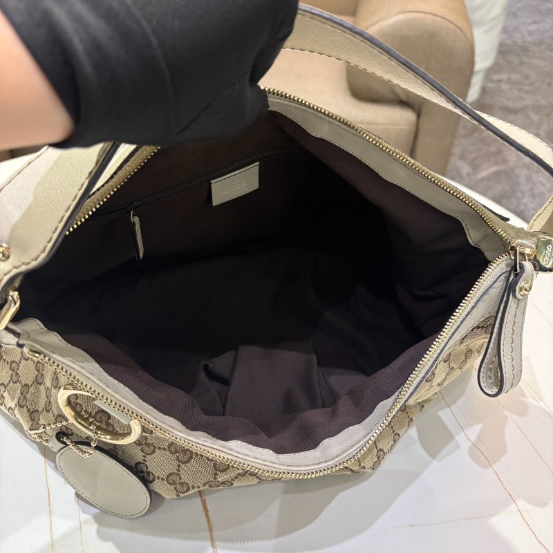 *SHIHNA名牌精品* GUCCI Sukey GG 緹花帆布HOBO-5