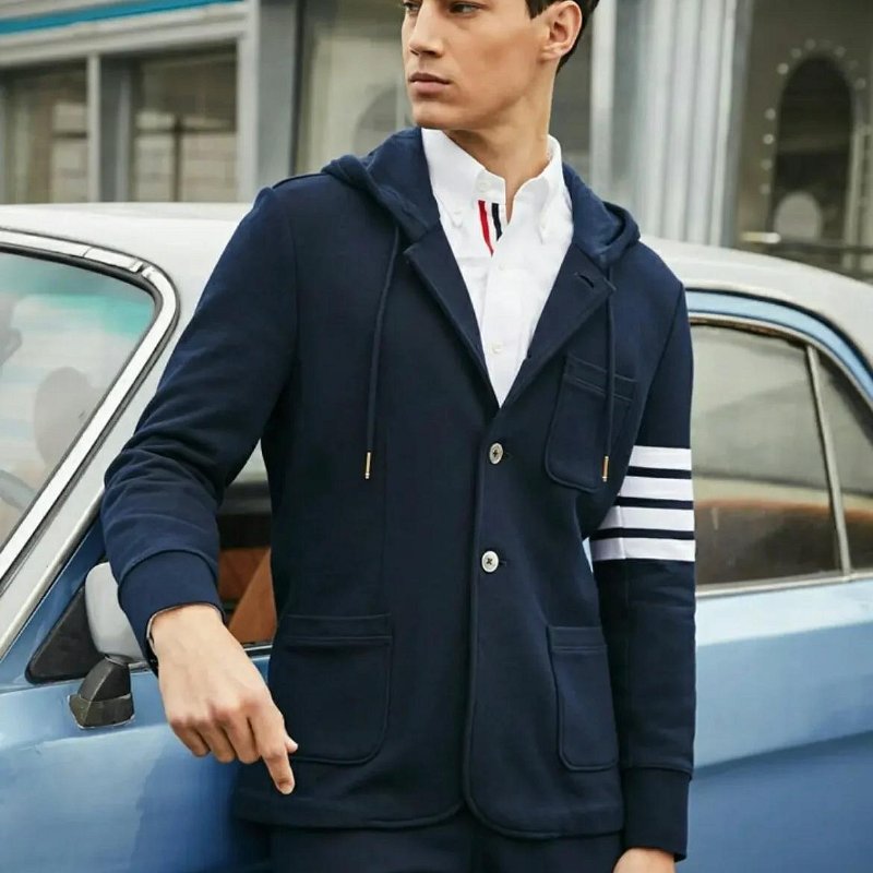 💎Han's house精品服飾💎Thom Browne TB 西裝 連帽 外套-1