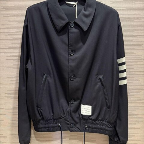 💎Han's house精品服飾💎THom Browne 薄 羊毛 風衣 外套