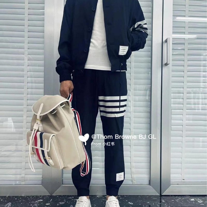 💎Han's house精品服飾💎THom Browne 薄 羊毛 風衣 外套-3