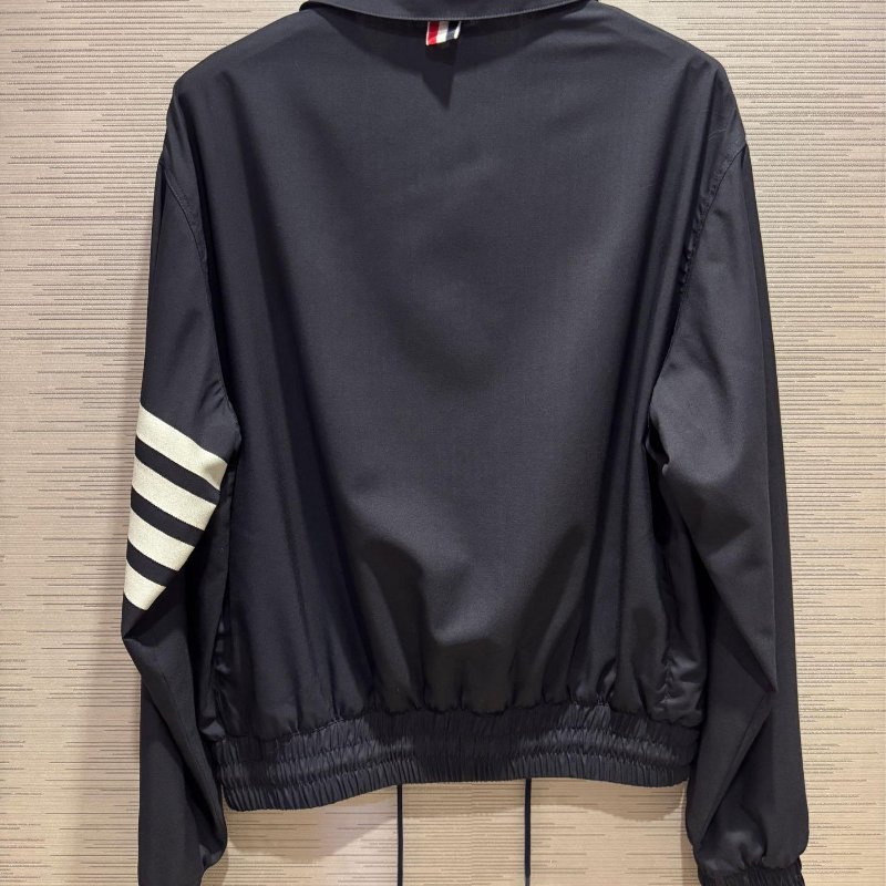 💎Han's house精品服飾💎THom Browne 薄 羊毛 風衣 外套-4