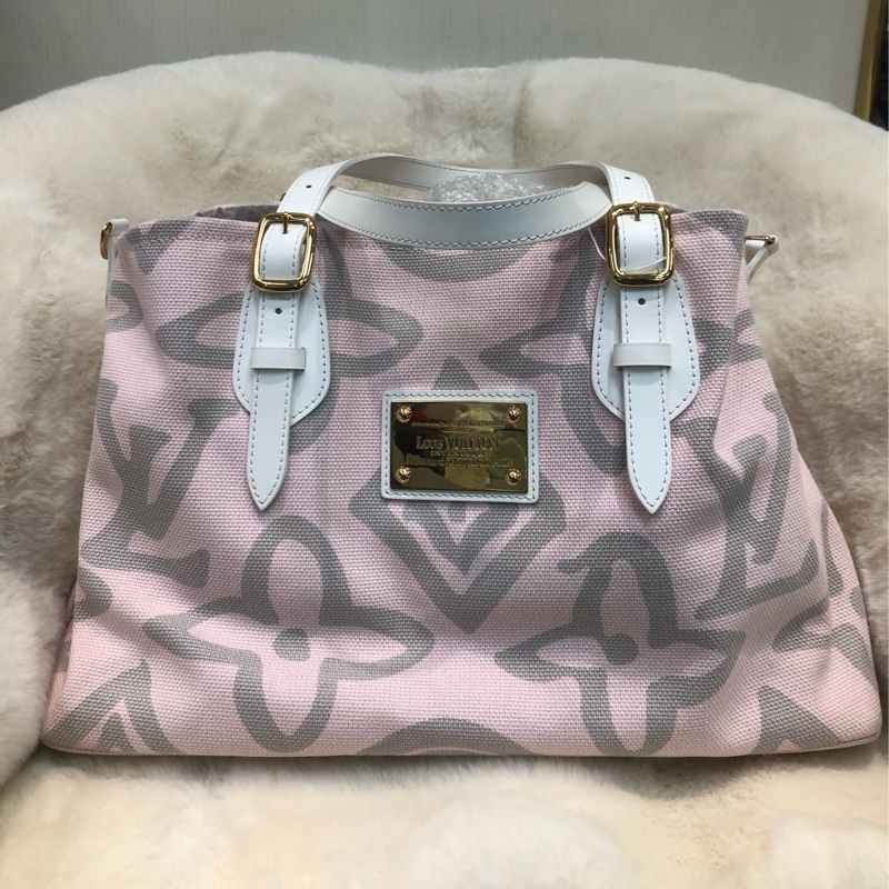 LV 粉色大花Tote XB844-0