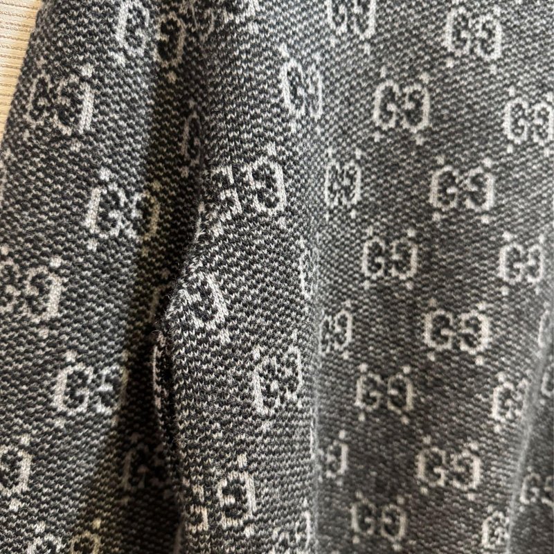 💎Han's house精品服飾💎GUCCI 滿版 GG 針織 羊毛 毛衣 原價38800-3