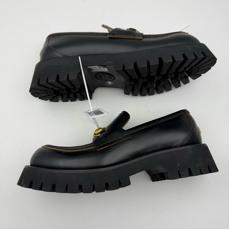 99新gucci古馳馬銜扣樂福鞋/無盒/39.5碼-1